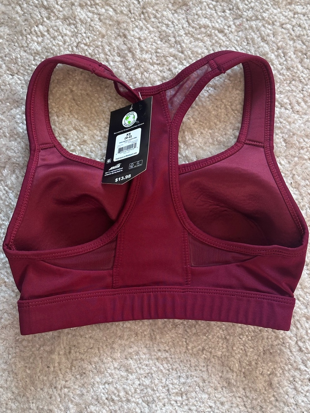 AVIA - Racerback Sports Bra - Picture 2 of 2
